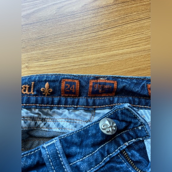 Rock Revival Chrissie Boot Cut Jeans Size 29x30 - Picture 7 of 9